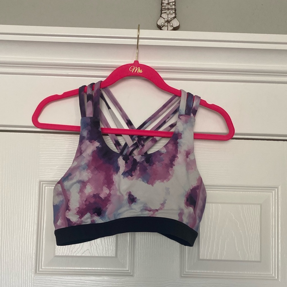 Lulu Lemon Crisscross Back Sports Bra